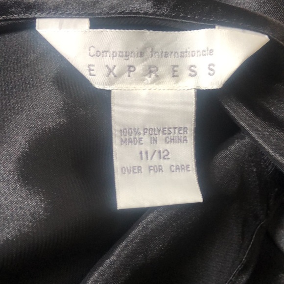 Express Maxi Satin Slip Dress - Picture 5 of 6